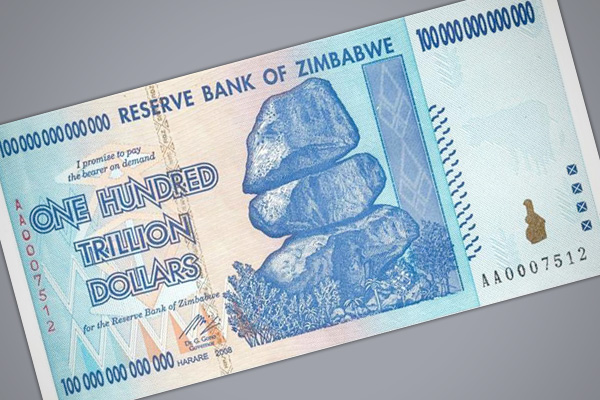 Гиперинфляция в Зимбабве